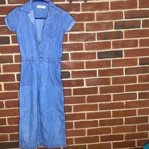 Girls short sleeve jumpsuit